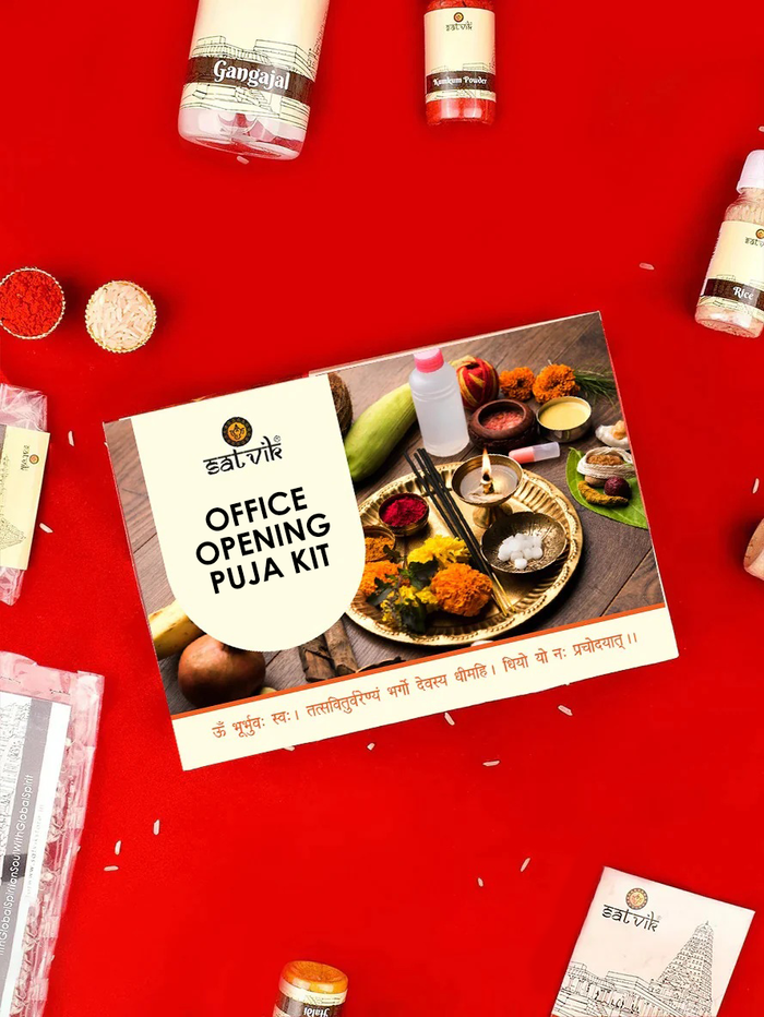 Office Opening Puja Kit | India’s Largest Pooja Accessories Brand – www.satvikstore.in
