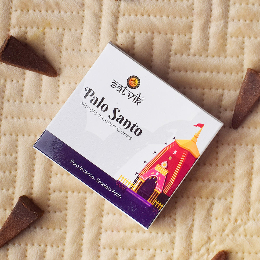 Palo Santo Pure Masala Incense Cones