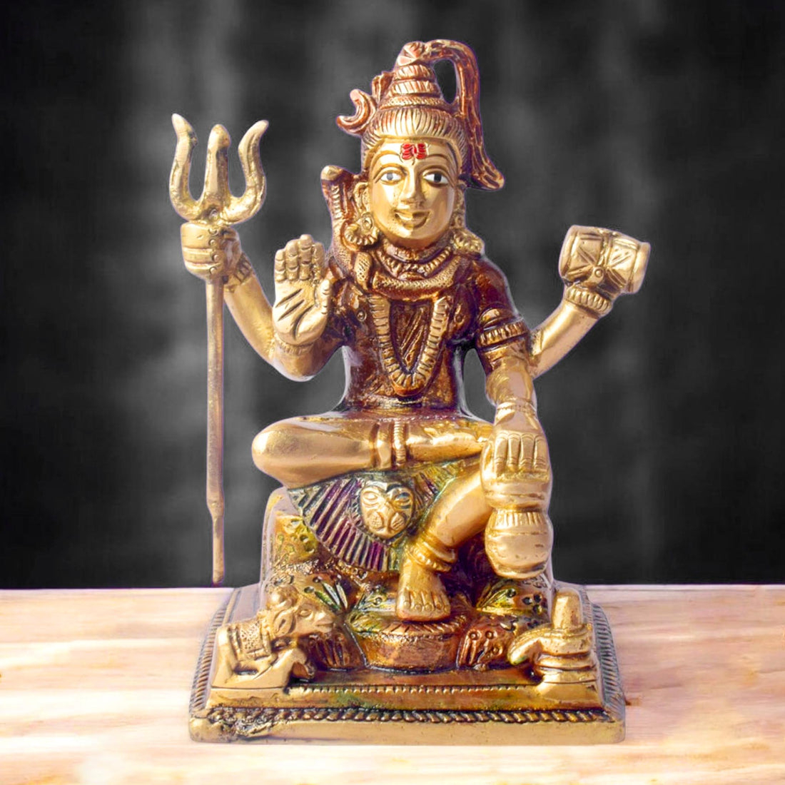 4 Inch Elegant Lord Shiva Sculpture for Home