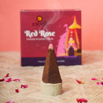 Red Rose Pure Masala Incense Cones