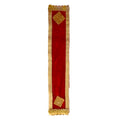 Red Patka/Duppata/Angvastra for Ganesh Idol, suitable for 15 to 22 inch idols, traditional festive attire for Ganpati decoration. India’s Largest Pooja Accessories Brand – www.satvikstore.in