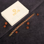 Rudraksha Bracelet Gold Plated Premium IGP Coating