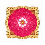 Shimmering Traditions Beautiful Clay Diyas for Diwali Set of 6