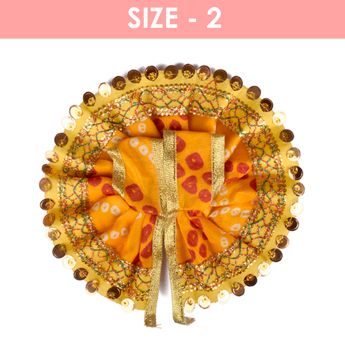 Royal Laddu Gopal Dress Designs (Sizes Available 0 to 2 No.)