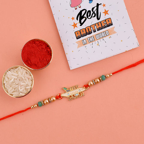 Stylish Bro Rakhi online | India’s Largest Pooja Accessories Brand – www.satvikstore.in