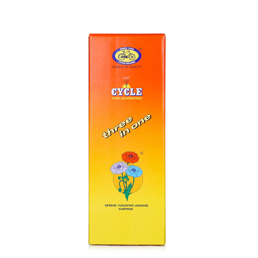 Three in One Agarbatti Combo - Pack of 6