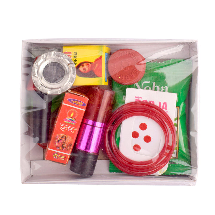 Traditional Mata Shingar Set of 11 Pieces India’s Largest Pooja Accessories Brand – www.Satvikstore.in