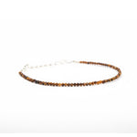 Tiger Eye Anklet Stylish Spiritual Wear