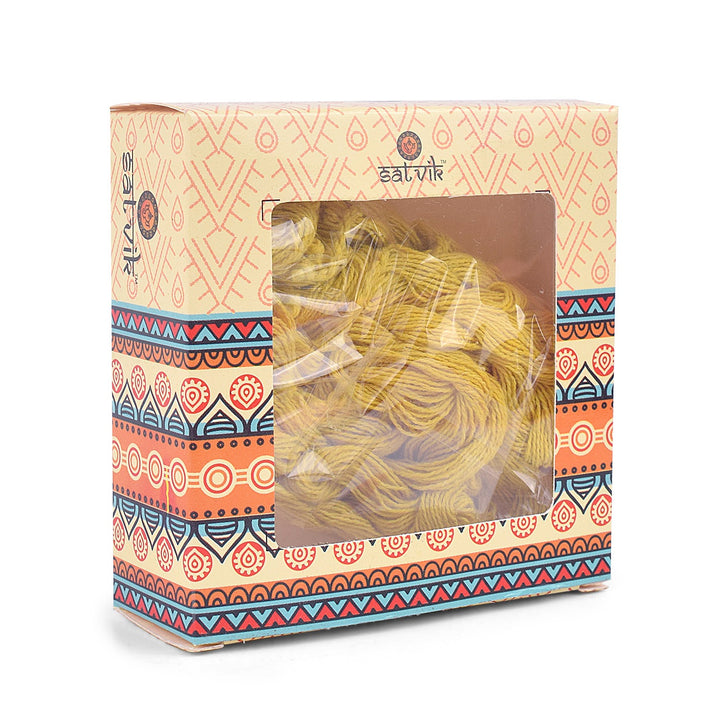 Yellow Cotton Janeu Thread (Yagnopaveeth Janeu) Puja Store Online Pooja Items Online Puja Samagri Pooja Store near me www.satvikstore.in