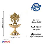 Magnificent Designer Shankh Brass Diya