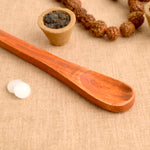 Wooden Spoon for Hawan and Pooja is an essential tool used in sacred rituals for offering ghee and other items into the holy fire, ensuring purity and tradition in every spiritual practice – India’s Largest Pooja Accessories Brand – www.satvikstore.in