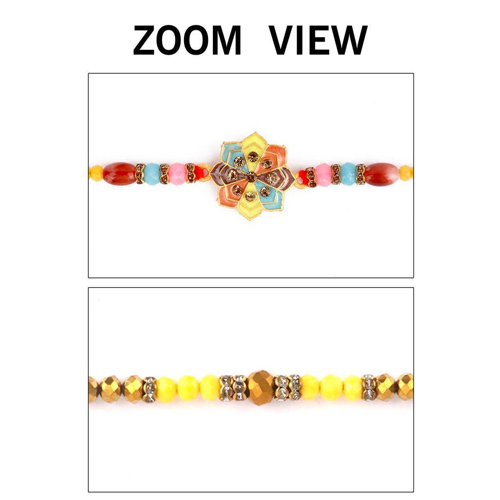 Browse our exclusive collection of Rakhi online 2023. Choose a stunning Rakhi set of 2 for your beloved brother, bhaiya, or bhai. Discover designer Rakhi and beautiful Rakhi options. Send Rakhi and Rakhi combos abroad with ease. Explore Indian Rakhi and find the perfect Rakhi gift at SatvikStore.in."