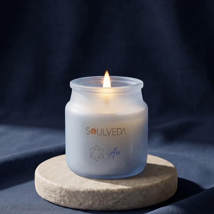 Soul Elements scented glass jar candle set pack of 5