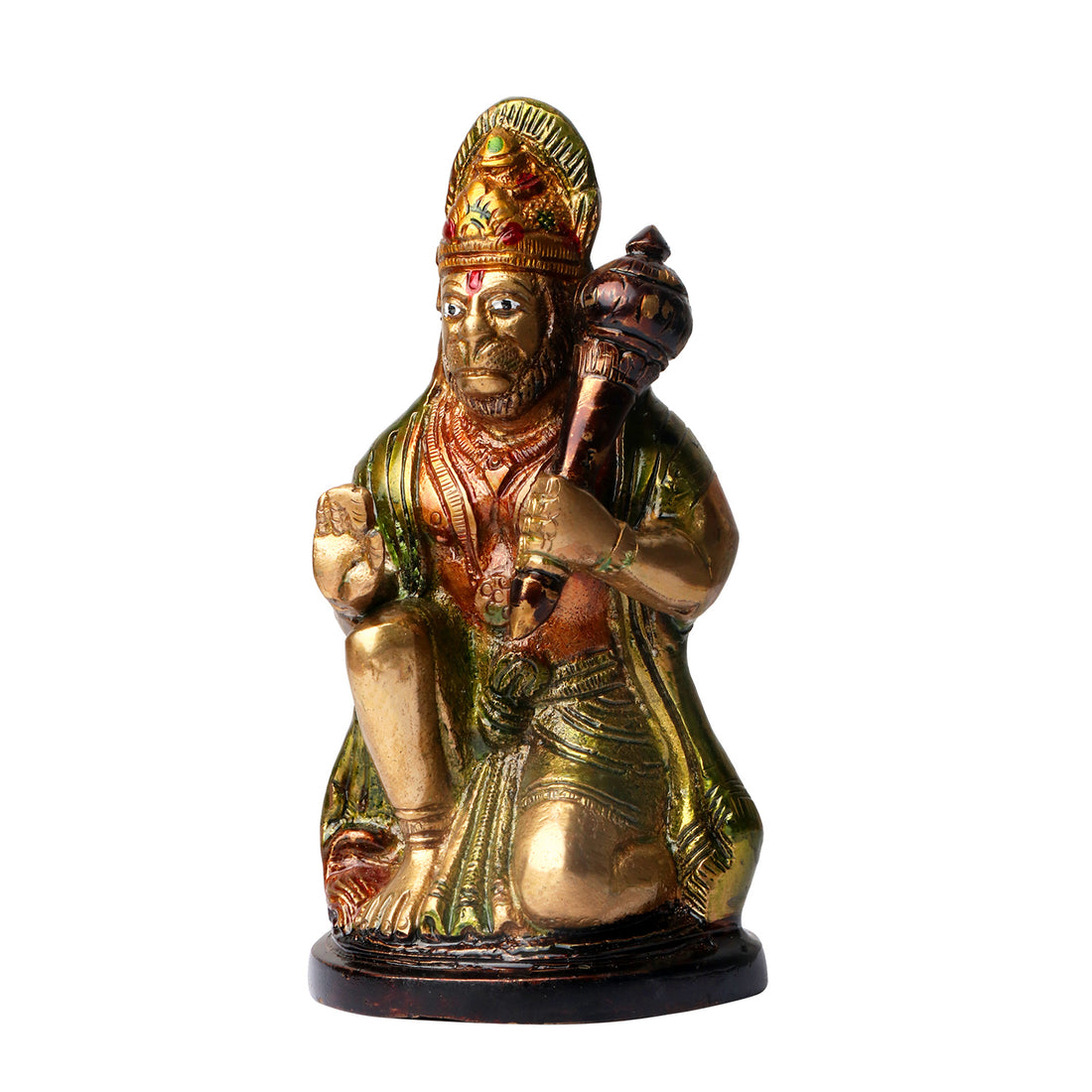5.5 Inch Brass Hanuman Statue