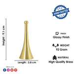 Exquisite Brass Cone Shape Pooja Bell/Ghanti