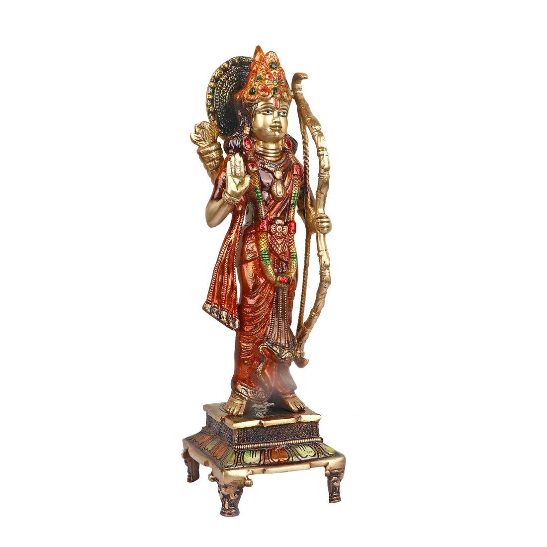 Keeping Ram with Bow Statue is good for Strength.&nbsp;Rama not only strings the bow, but he also snaps it with his strength and victory. In this situation, the bow is more than just&nbsp;a symbol of Rama's great strength; it also acts as a symbol of Rama's goodness, worthiness, and divine origins.