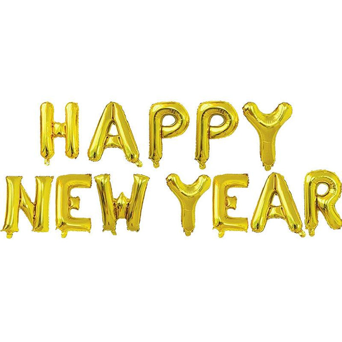 1pc Happy New Year Foil Balloon for Christmas