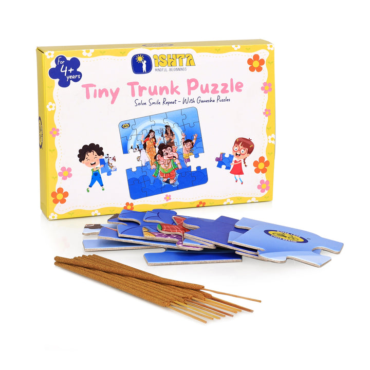 Ganesha with Family Jigsaw Puzzle for Kids