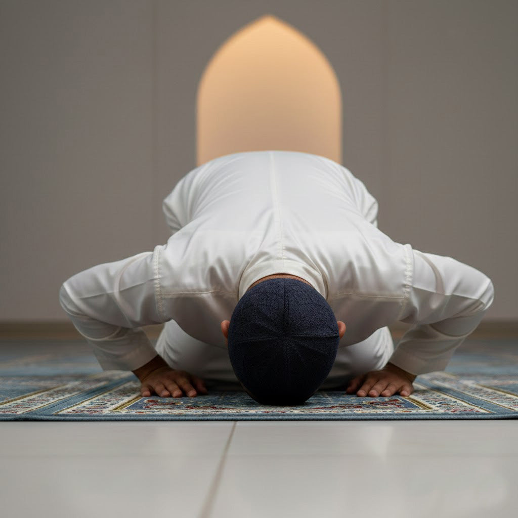 Traditional Muslim Prayer Cap (Topi) for Namaz & Daily Prayers