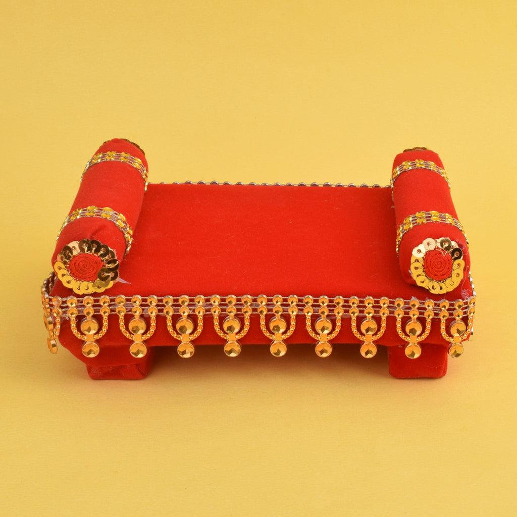 Velvet Raj Singhasan – Royal Velvet Seat for Laddu Gopal – India’s Largest Pooja Accessories Brand – www.satvikstore.in