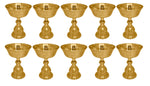 Brass Tibetan Butter lamp Diya (Buddhist Alter Supplies) Puja Store Online Pooja Items Online Puja Samagri Pooja Store near me www.satvikstore.in