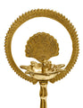 Handicrafts Brass Mor Kiran Standing Diya (12 Inch) Puja Store Online Pooja Items Online Puja Samagri Pooja Store near me www.satvikstore.in