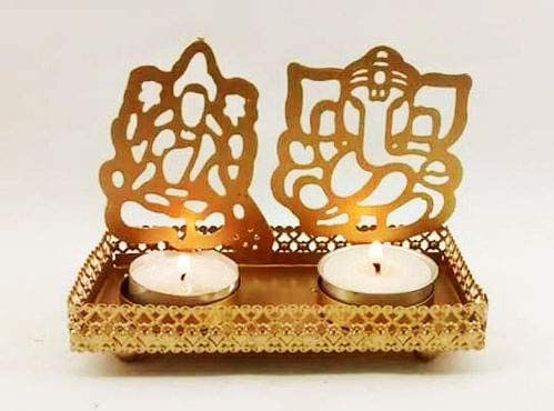 Decorative Lord Ganesh and Lakshmi Shadow Diya Puja Store Online Pooja Items Online Puja Samagri Pooja Store near me www.satvikstore.in