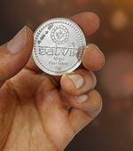 Pure Hallmark Silver Coin (Chandi Ka Sikka) For Pooja