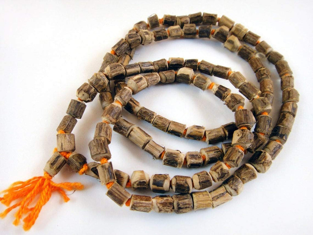 Tulsi Jaap Mala (108+1Beads) Puja Store Online Pooja Items Online Puja Samagri Pooja Store near me www.satvikstore.in