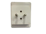 GuruJi Swaroop Acrylic White Color LED Night Lamp with Plug in