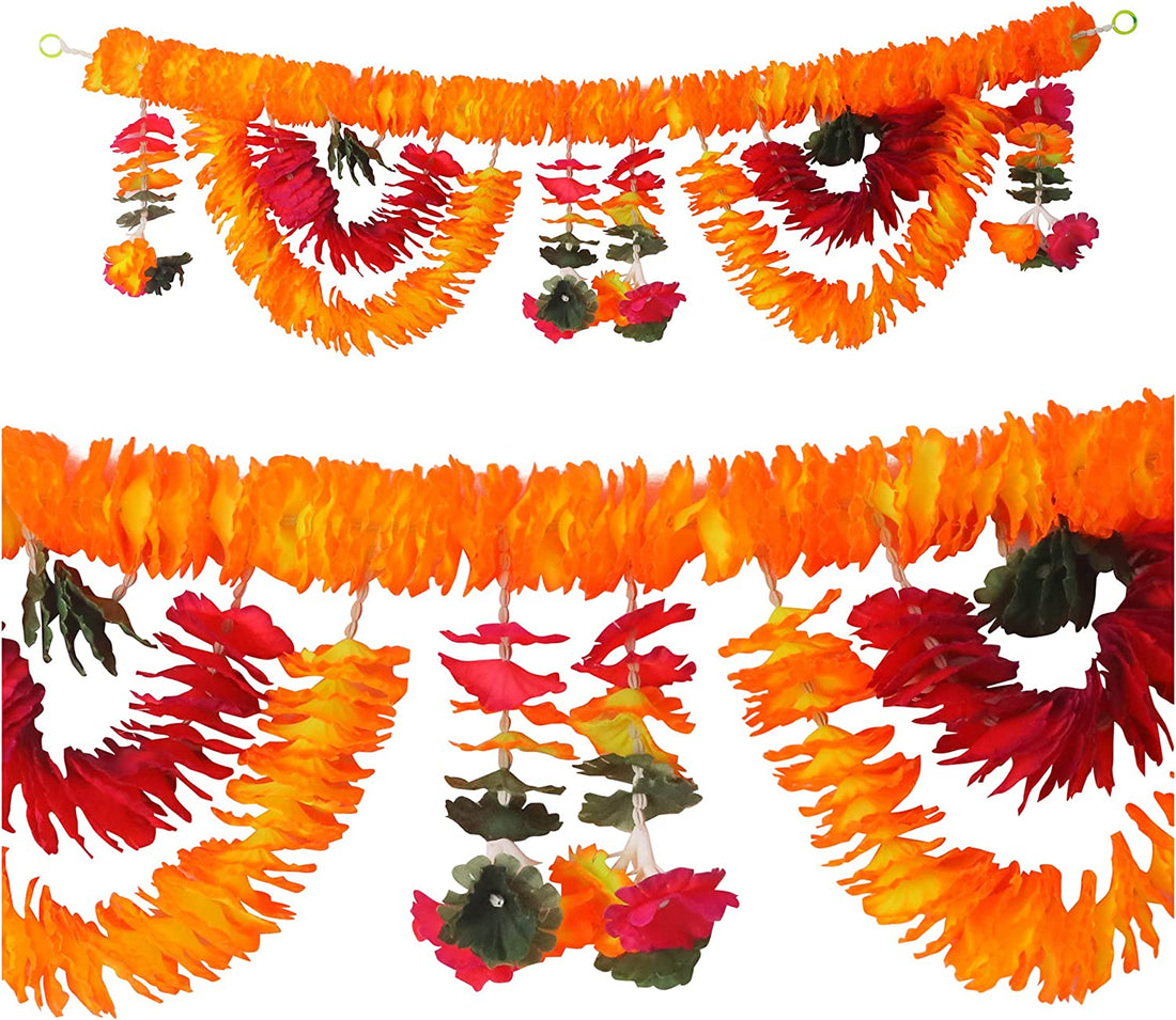 Artificial Flower Bandarwal for Door Decoration Floral Toran (Design-6)