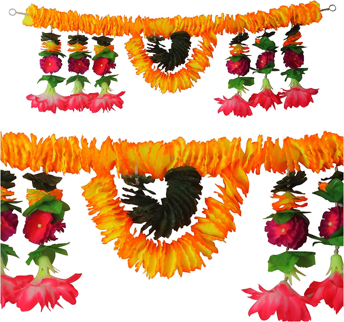 Artificial Flower Bandarwal for Door Decoration Floral Toran (Design-4)