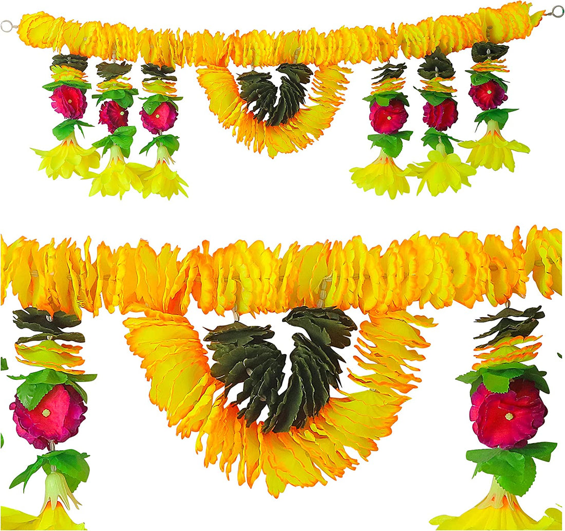 Artificial Flower Bandarwal for Door Decoration Floral Toran (Design-11)