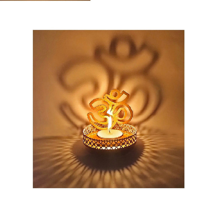 Handicrafts OM Shadow Diya Puja Store Online Pooja Items Online Puja Samagri Pooja Store near me www.satvikstore.in