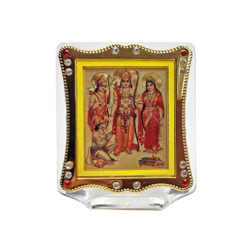 Ram Darbaar Frame Car Dashboard Puja Store Online Pooja Items Online Puja Samagri Pooja Store near me www.satvikstore.in