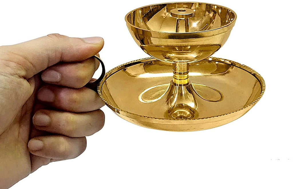 Pure Brass Arti Akhand Diya Puja Store Online Pooja Items Online Puja Samagri Pooja Store near me www.satvikstore.in