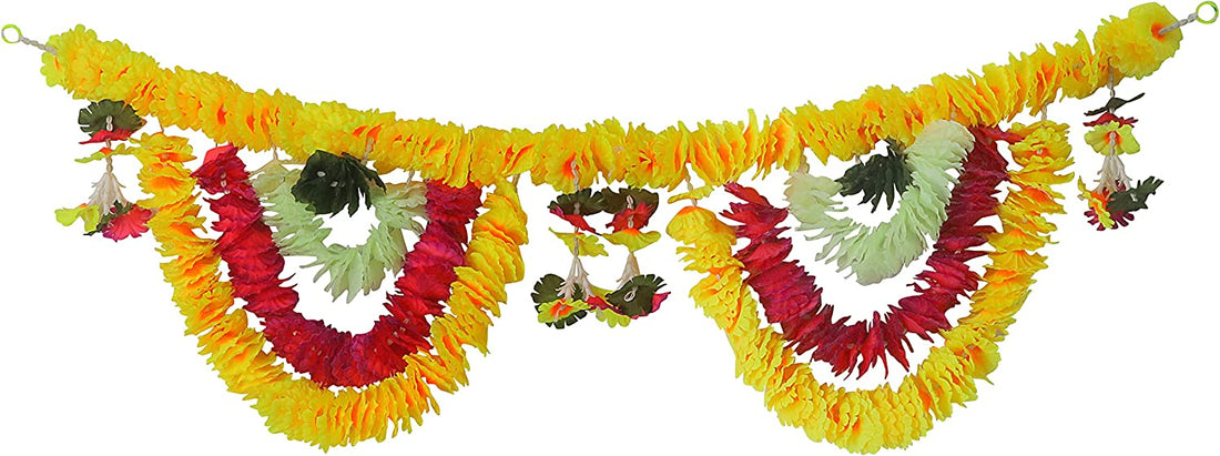 Artificial Flower Bandarwal for Door Decoration Floral Toran (Design-10)