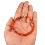 Authentic Carnelian Crystal Bracelet for Reiki Healing 6 MM