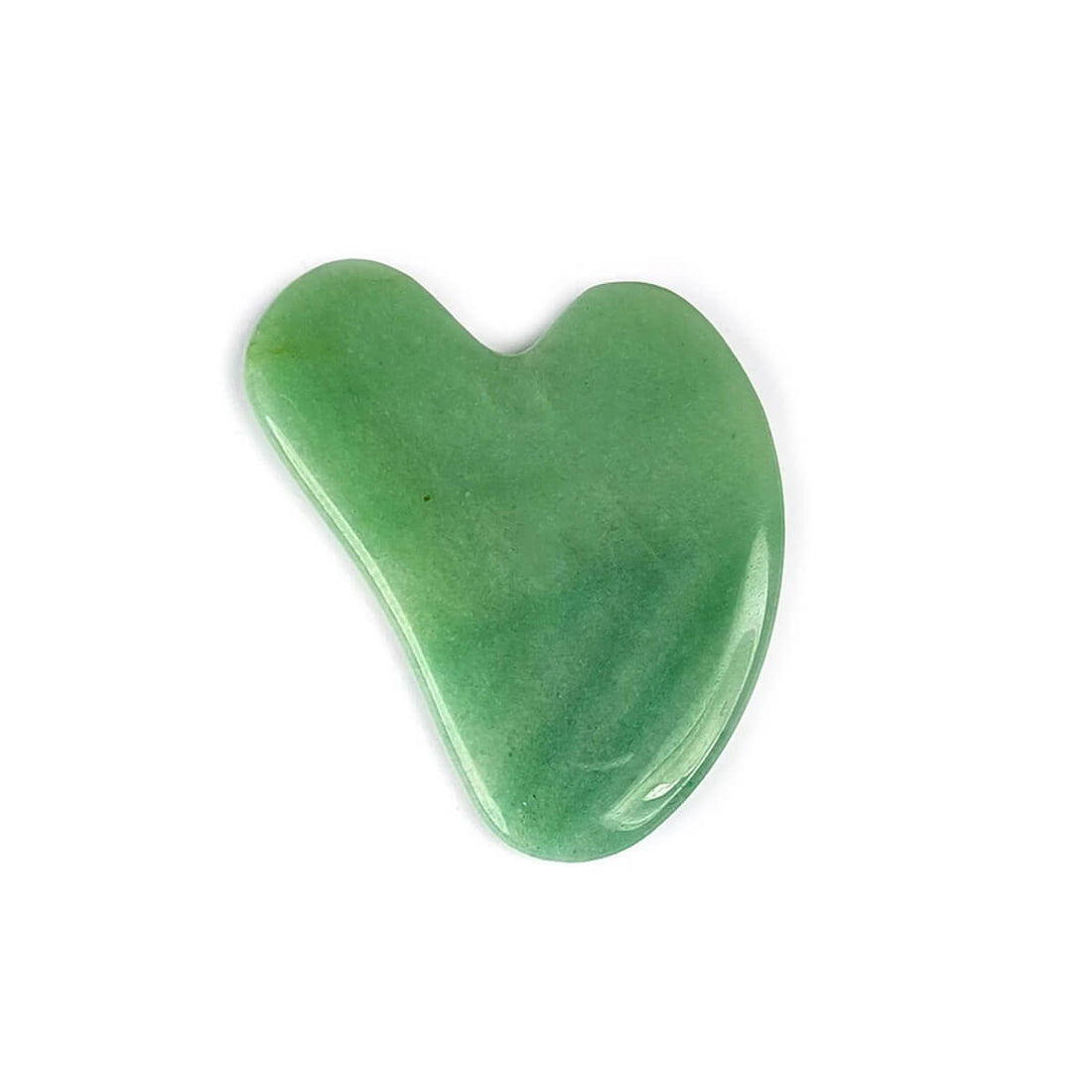 Green Aventurine Jade Face Roller with Gua Sha – Glow & Heal Skin
