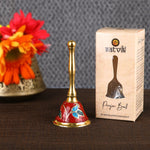 Stunning Floral Brass Pooja Bell/Ghanti