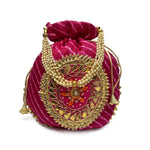 Leheriya Print Women's Potli