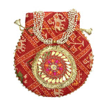 Beautiful Bandhani Potli Pouches