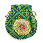 Beautiful Bandhani Potli Pouches