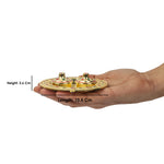 Attractive Round Roli Akshat Platter