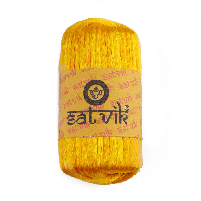 100% Pure Silk Yellow Moli/ Puja Kalawa