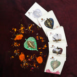 1 Pc Lord Ganesh Face on Leaf Patta Wall Hanging Yellow