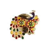 Alluring Peacock Roli Akshat Platter