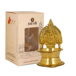 Brass Kamakshi Amman Diya (Large)