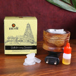 Engrossing Wooden Electric Camphor Diffuser