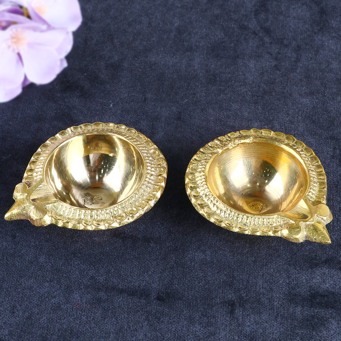 Pure Brass Lakshmi Diya